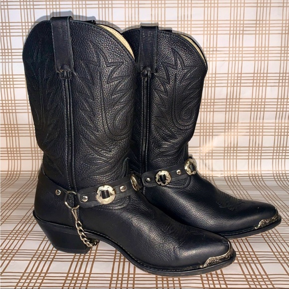 Durango Shoes - Black Durango Western Cowboy Boots